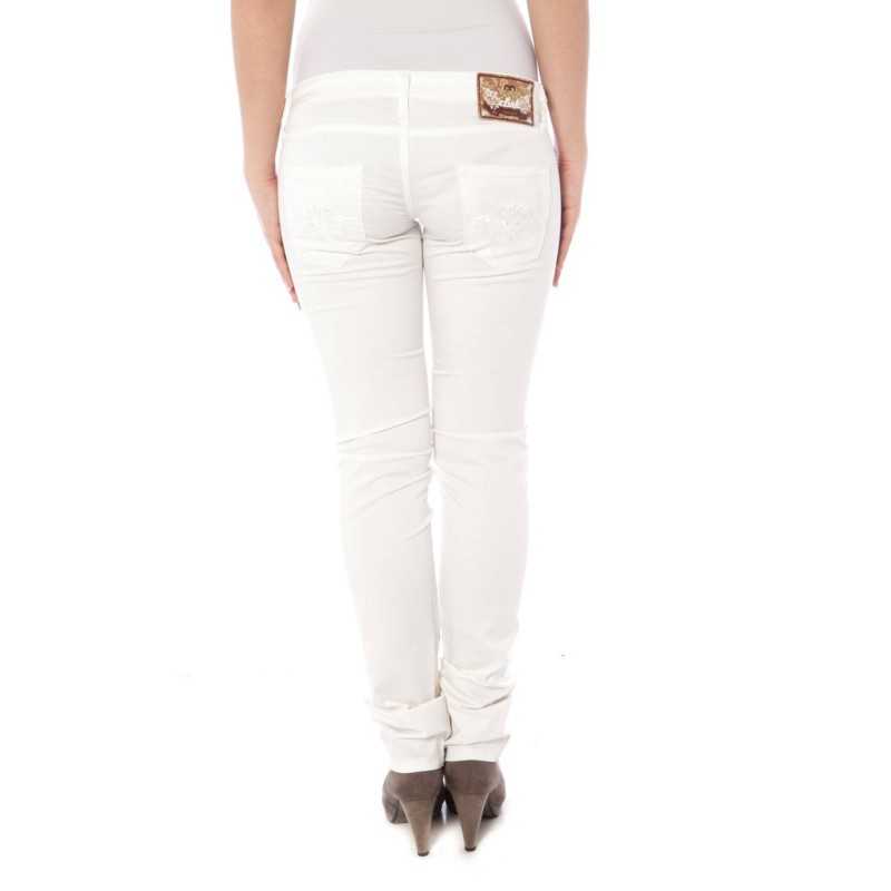 CLINK PANTALONE DONNA BIANCO