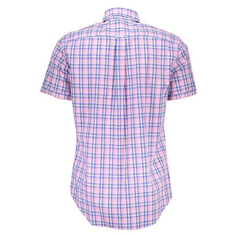 GANT CAMICIA MANICHE CORTE UOMO ROSA