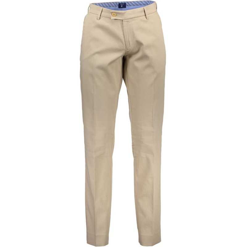 GANT MEN'S BEIGE TROUSERS