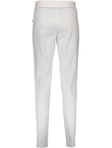 JUST CAVALLI WOMEN'S WHITE TROUSERS