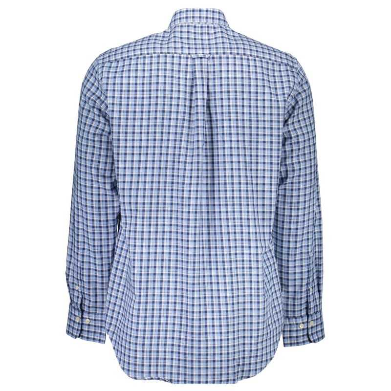 GANT CAMICIA MANICHE LUNGHE UOMO AZZURRO