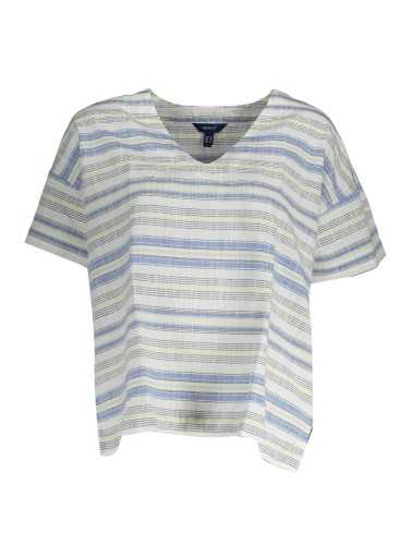 GANT T-SHIRT MANICHE CORTE DONNA BIANCO