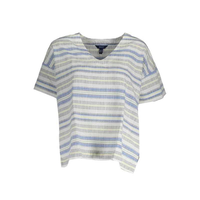 GANT T-SHIRT MANICHE CORTE DONNA BIANCO