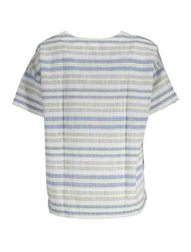 GANT T-SHIRT MANICHE CORTE DONNA BIANCO