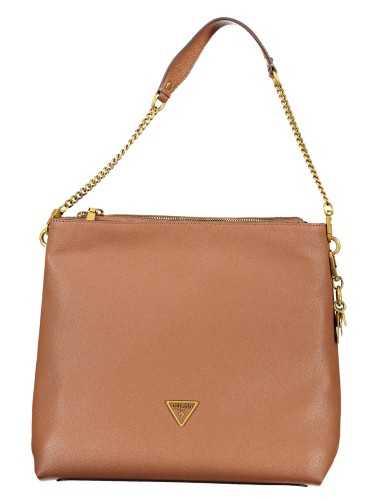 GUESS JEANS SHOULDER STRAP WOMAN BROWN