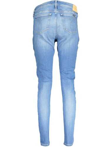 CALVIN KLEIN JEANS DENIM DONNA AZZURRO