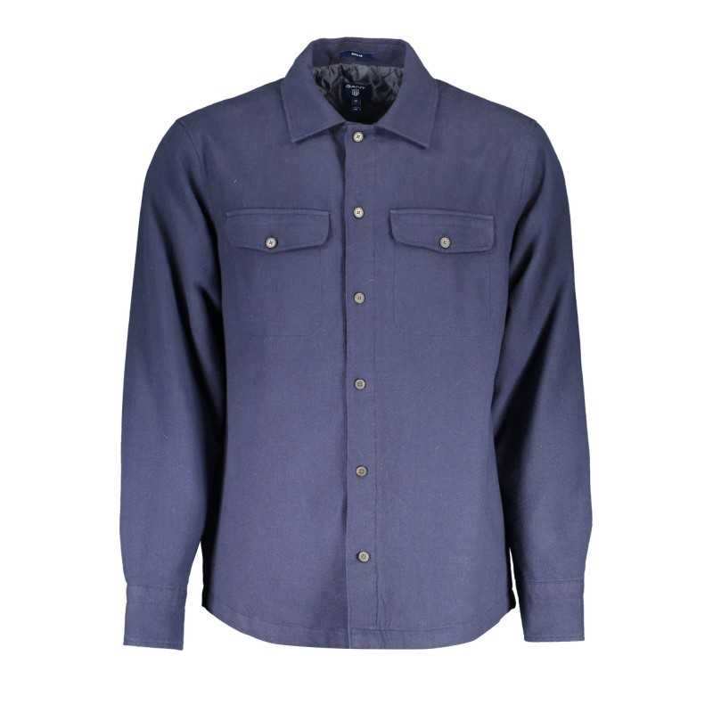 GANT MEN'S BLUE LONG SLEEVE SHIRT