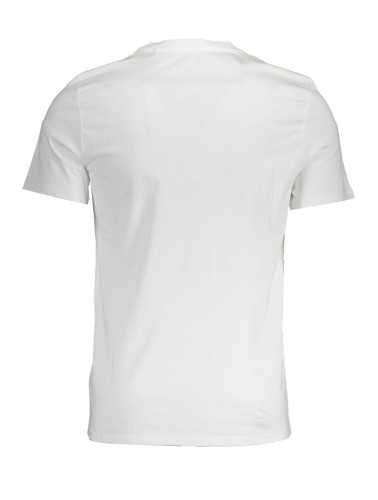 GUESS JEANS T-SHIRT MANICHE CORTE UOMO BIANCO