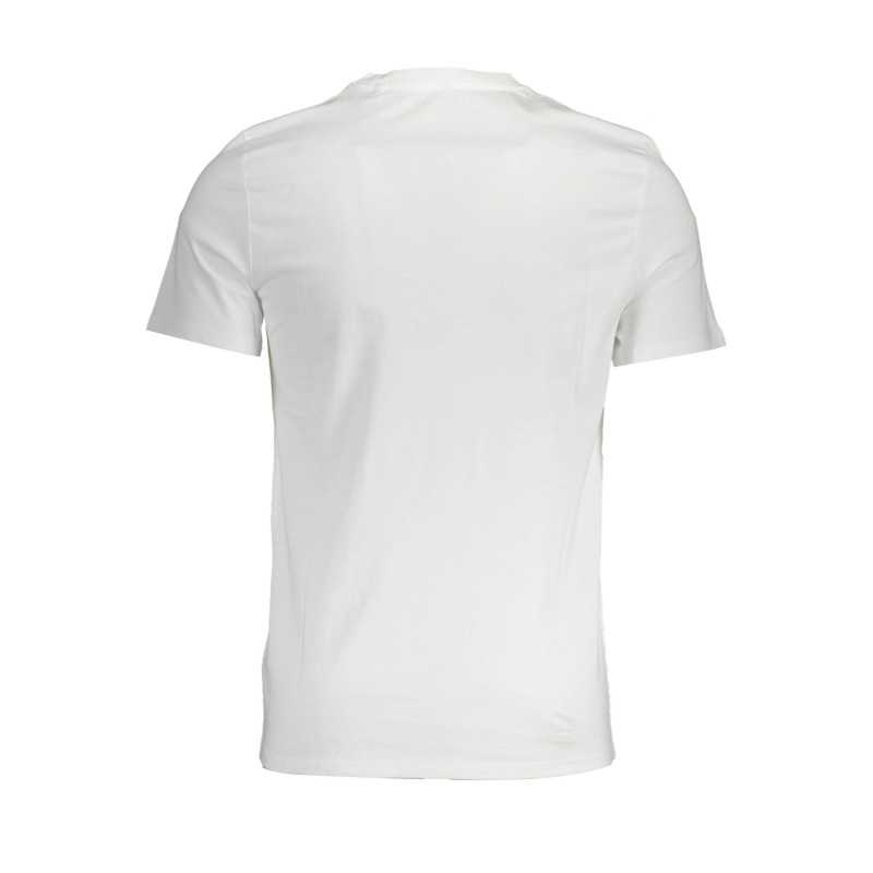 GUESS JEANS T-SHIRT MANICHE CORTE UOMO BIANCO