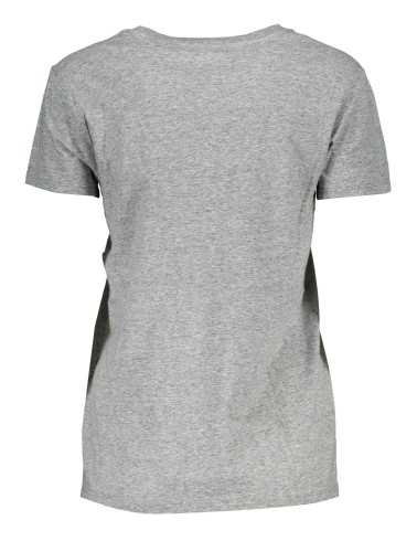 LEVI'S T-SHIRT MANICHE CORTE DONNA GRIGIO