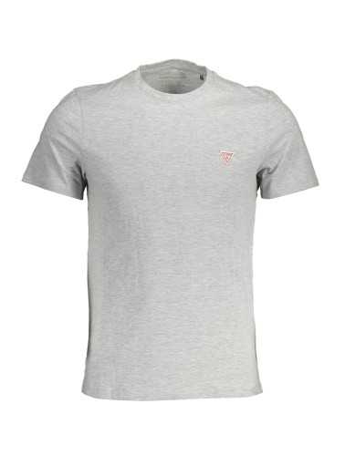 GUESS JEANS MEN'S SHORT SLEEVE T-SHIRT GRAY