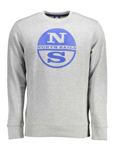 NORTH SAILS SWEATSHIRT WITHOUT ZIP MAN GRAY