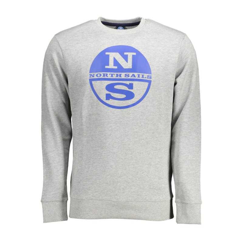 NORTH SAILS SWEATSHIRT WITHOUT ZIP MAN GRAY