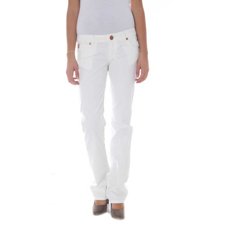 PHARD PANTALONE DONNA BIANCO