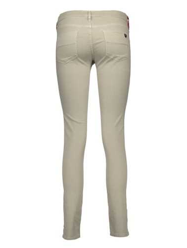 FRED PERRY WOMEN'S BEIGE TROUSERS