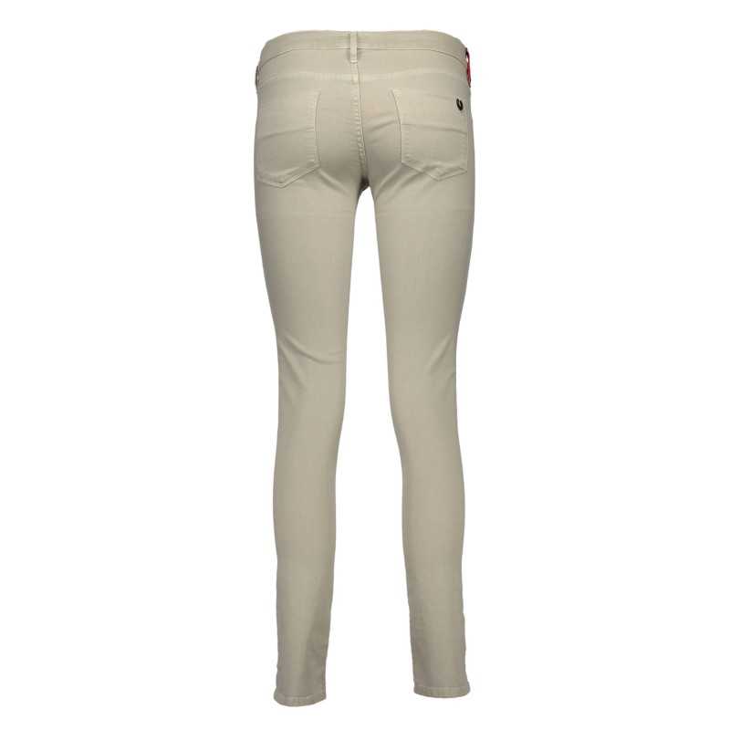 FRED PERRY WOMEN'S BEIGE TROUSERS