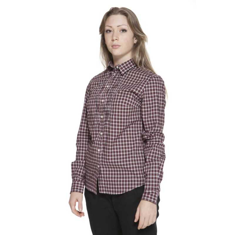 GANT WOMEN'S LONG SLEEVE SHIRT RED