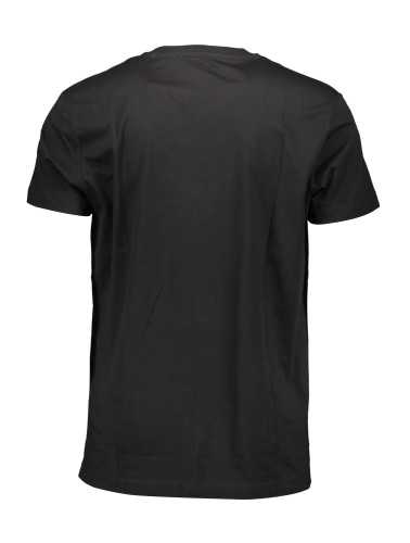 DIESEL MEN'S SHORT SLEEVE T-SHIRT BLACK