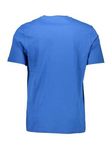 DIESEL MEN'S SHORT SLEEVE T-SHIRT BLUE