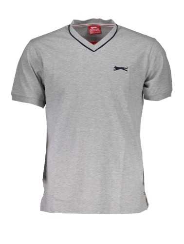 SLAZENGER T-SHIRT MANICHE CORTE UOMO GRIGIO