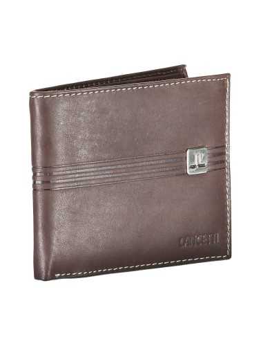 LANCETTI BROWN MEN'S WALLET