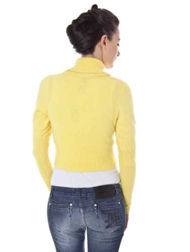 DATCH SHRUG LONG SLEEVE WOMAN YELLOW