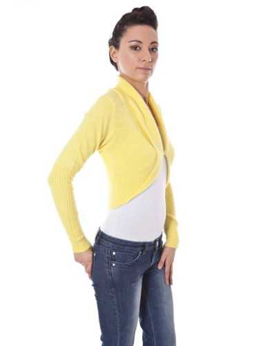 DATCH SHRUG LONG SLEEVE WOMAN YELLOW