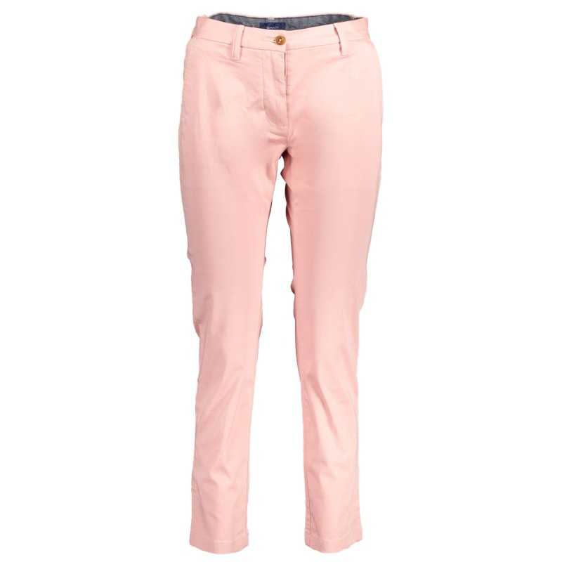 GANT WOMEN'S PINK TROUSERS