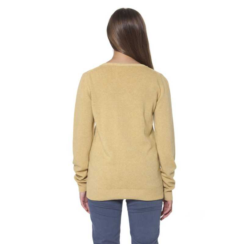 FRED PERRY CARDIGAN DONNA GIALLO