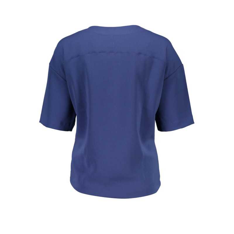 GANT WOMEN'S SHORT SLEEVE T-SHIRT BLUE