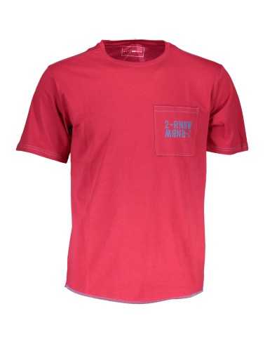 GAS T-SHIRT MANICHE CORTE UOMO ROSSO