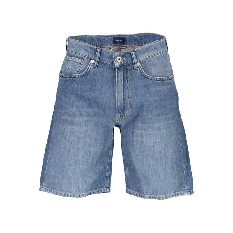 GANT JEANS MEN'S BLUE SHORTS