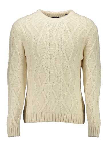 GANT MEN'S WHITE SWEATER