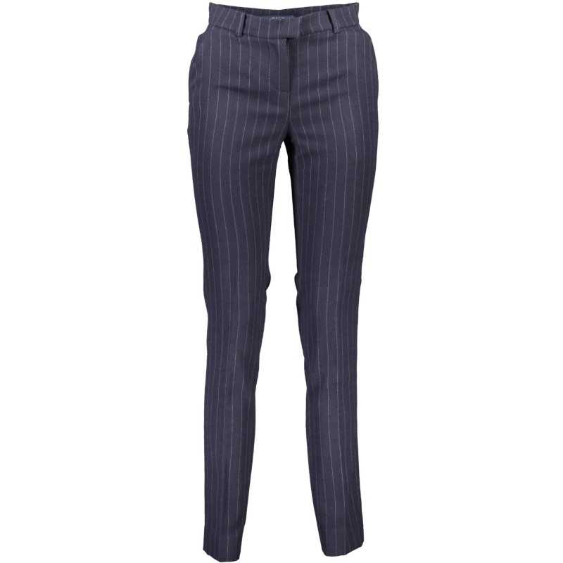 GANT WOMEN'S BLUE TROUSERS