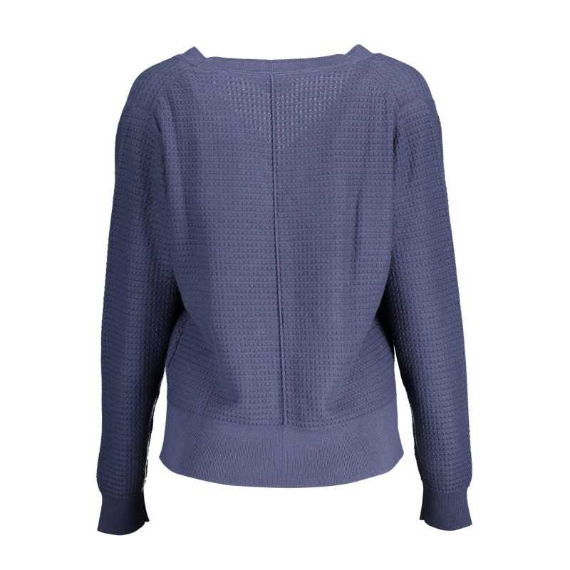 GANT CARDIGAN DONNA BLU