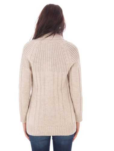 FRED PERRY CARDIGAN WOMAN BEIGE