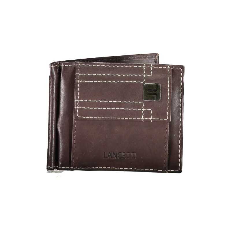 LANCETTI BROWN MEN'S WALLET