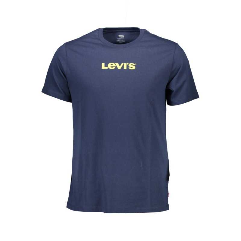 LEVI'S MEN'S BLUE SHORT SLEEVE T-SHIRT