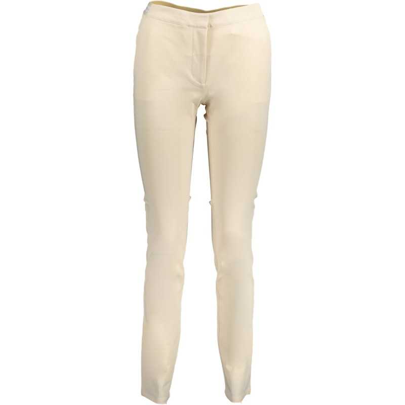 GANT WOMEN'S BEIGE TROUSERS