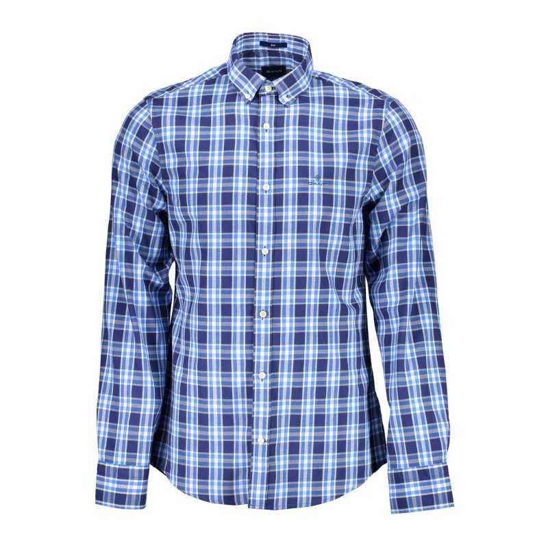 GANT MEN'S BLUE LONG SLEEVE SHIRT