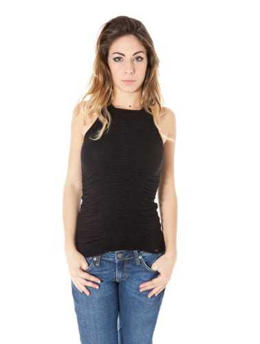 ZUELEMENTS TANK TOP WOMAN BLACK