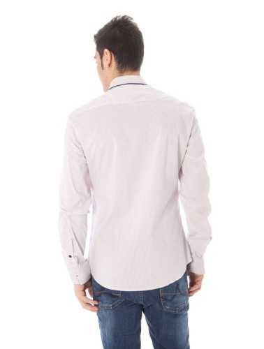 COSTUME NATIONAL MEN'S LONG SLEEVE PINK SHIRT