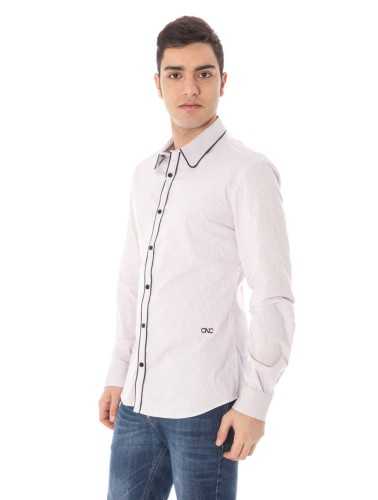 COSTUME NATIONAL CAMICIA MANICHE LUNGHE UOMO ROSA