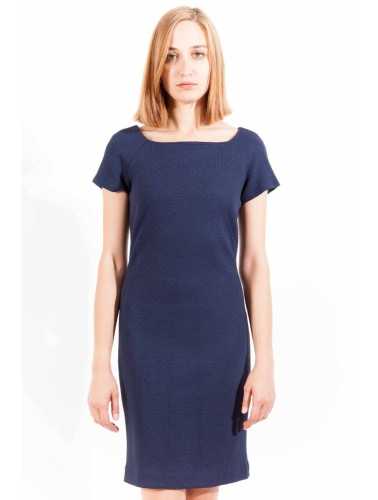 GANT SHORT DRESS WOMAN BLUE