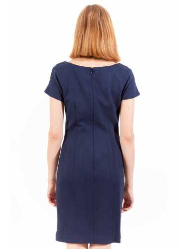 GANT SHORT DRESS WOMAN BLUE