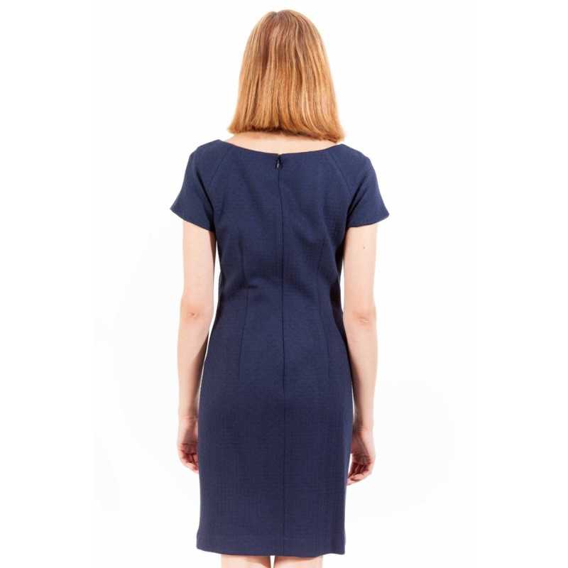 GANT SHORT DRESS WOMAN BLUE