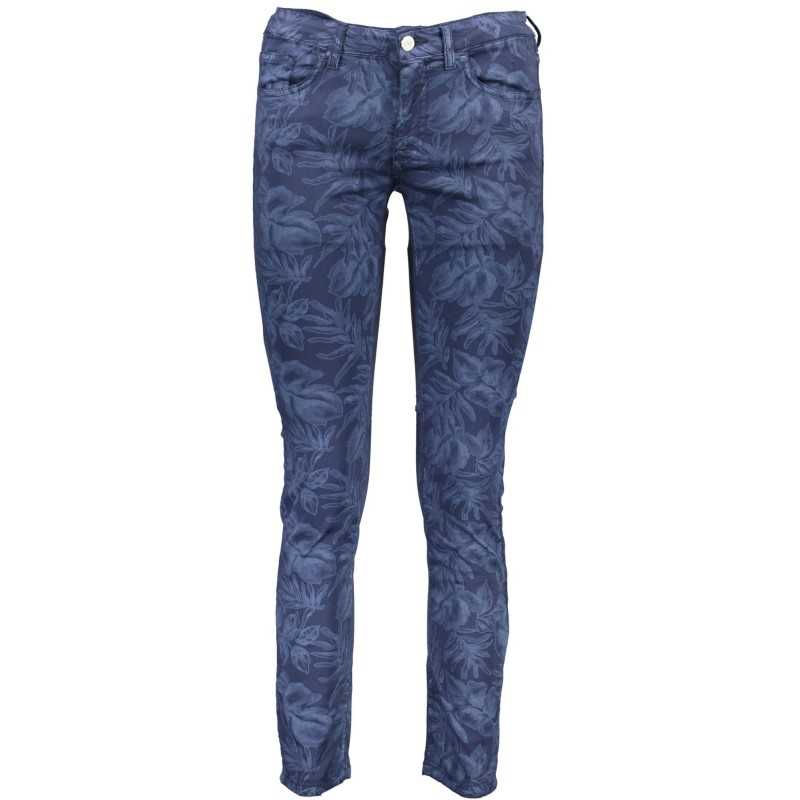 GANT WOMEN'S BLUE TROUSERS