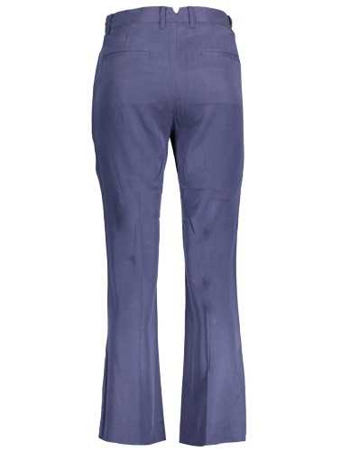 GANT WOMEN'S BLUE TROUSERS