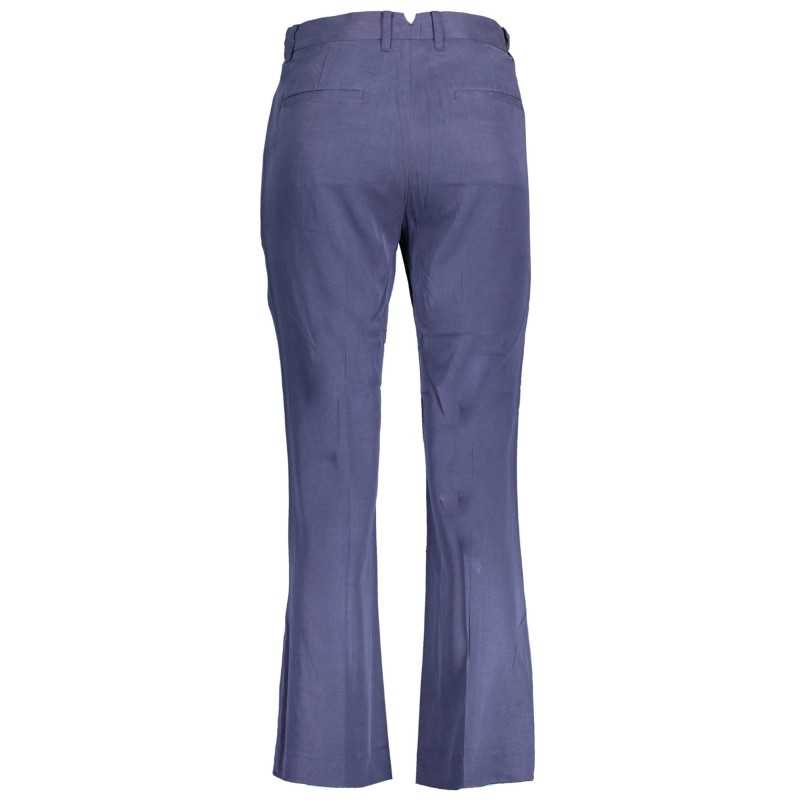 GANT WOMEN'S BLUE TROUSERS