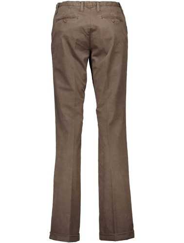 FRED PERRY WOMEN'S BROWN TROUSERS